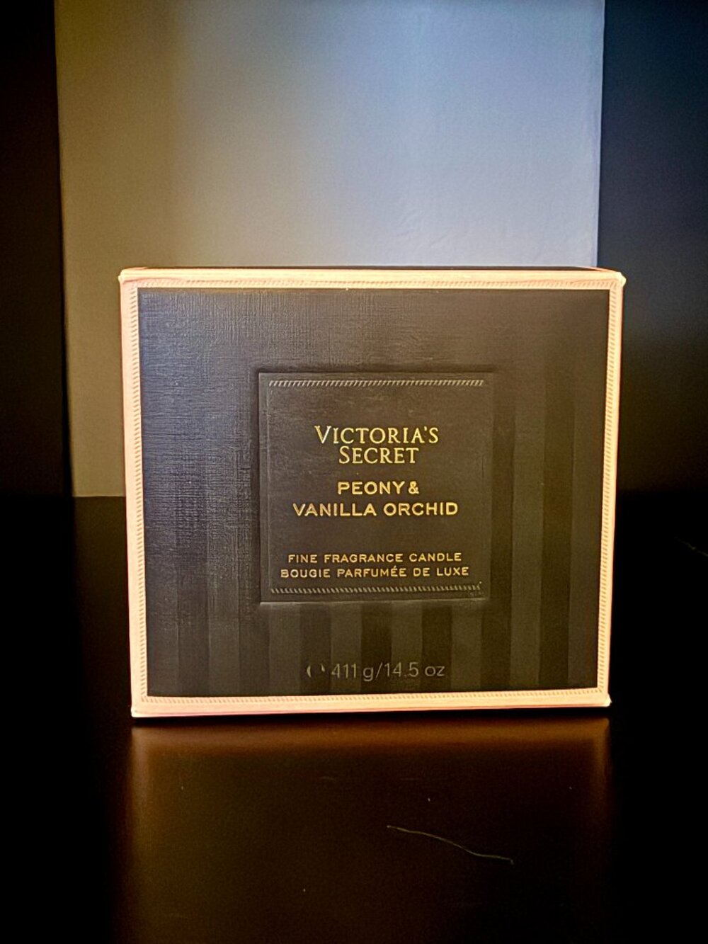 Victoria's Secret Peony & Vanilla Orchid Fine Fragrance Scented Candle 3 Wick